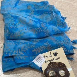 Beach summer Hawaiian beach dress SARONG HAND KREATION WITH A CLIP 45” by 62”